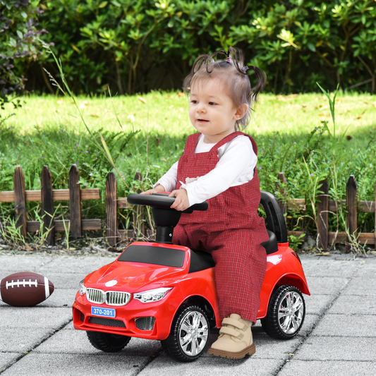 Little Racer Red Foot-to-Floor Car for Toddlers