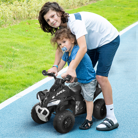 No Power Quad Toddler Ride on Car Foot-to-Floor Sliding