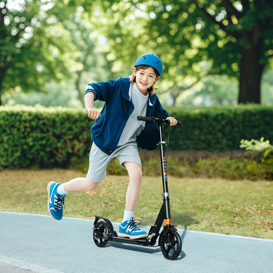 AIYAPLAY Foldable Kids Scooter for Ages 6-12