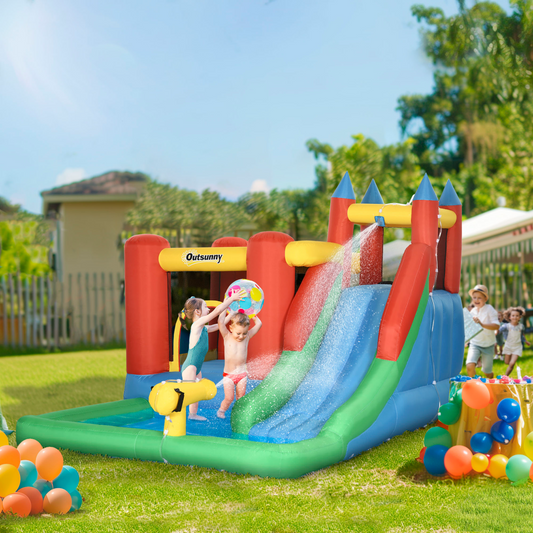 Ultimate Kids Bouncy Castle With Trampoline