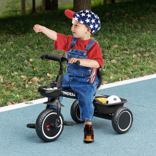 AIYAPLAY Kids Trike for 2 to 5 Years with Adjustable Seat