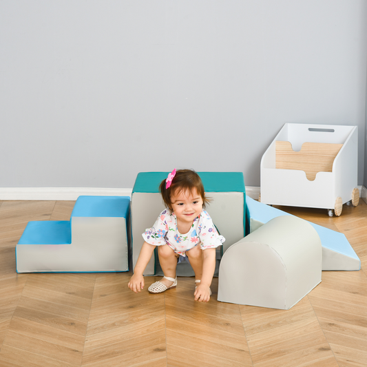 Soft Play Climber Set - 4-Piece Foam Toy for Toddlers (1-3 Years)