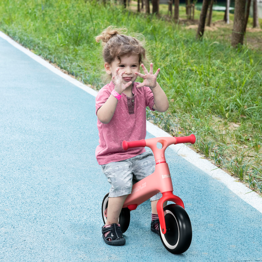 AIYAPLAY Pink Toddler Balance Bike