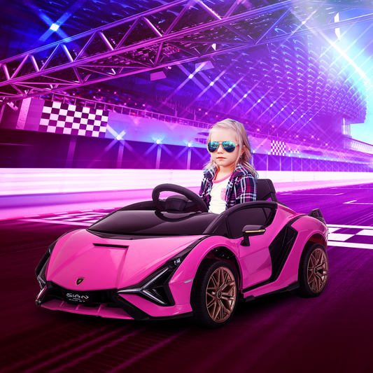 Lamborghini SIAN 12V Kids Electric Ride-On Car w/ Remote Control