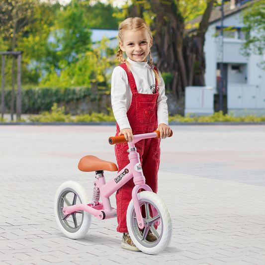 Colorful Kid Balance Bike Adjustable No-Pedal Bicycle for Ages 2-5