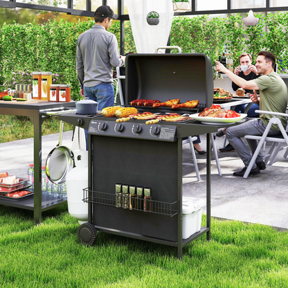5-Burner Portable Gas BBQ Grill
