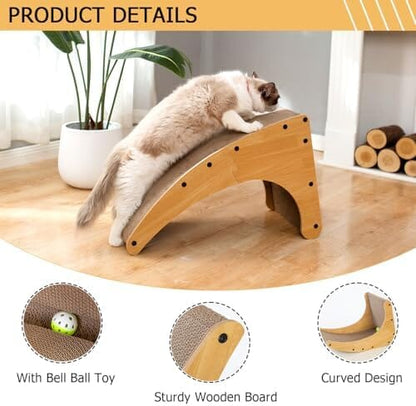 3 in 1 Curved Cat Scratcher
