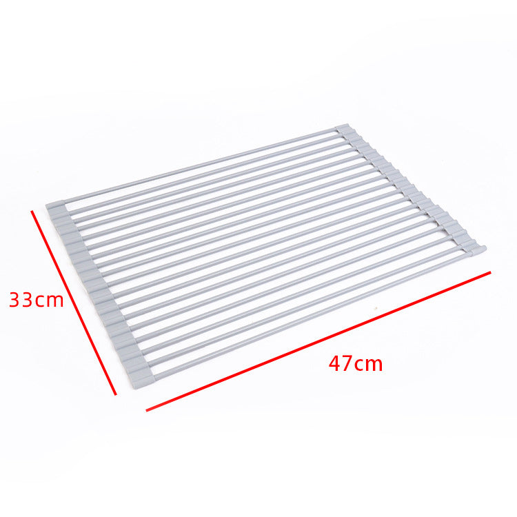 Roll Up Dish Drying Rack