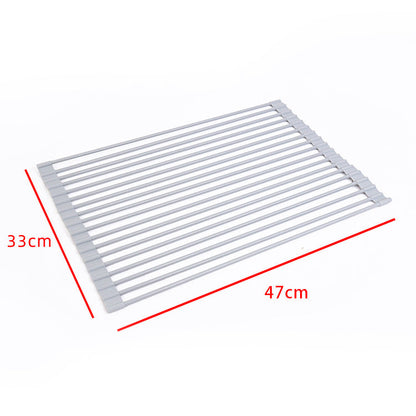 Roll Up Dish Drying Rack