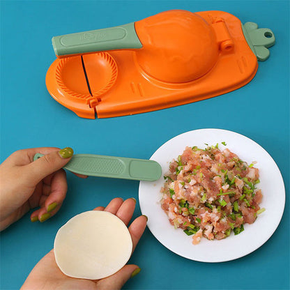 2 In 1 Dumpling Maker Manual Dumpling Baking Mold Press Kitchen Tool Gadgets