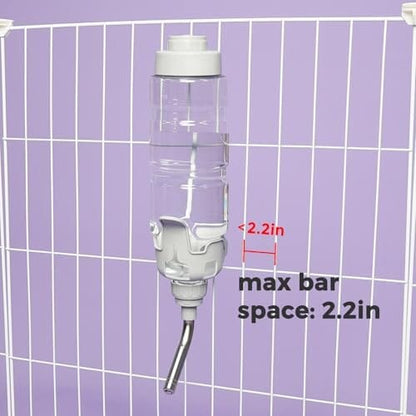 34oz Auto Feeding Crate Water Bottle for Pets