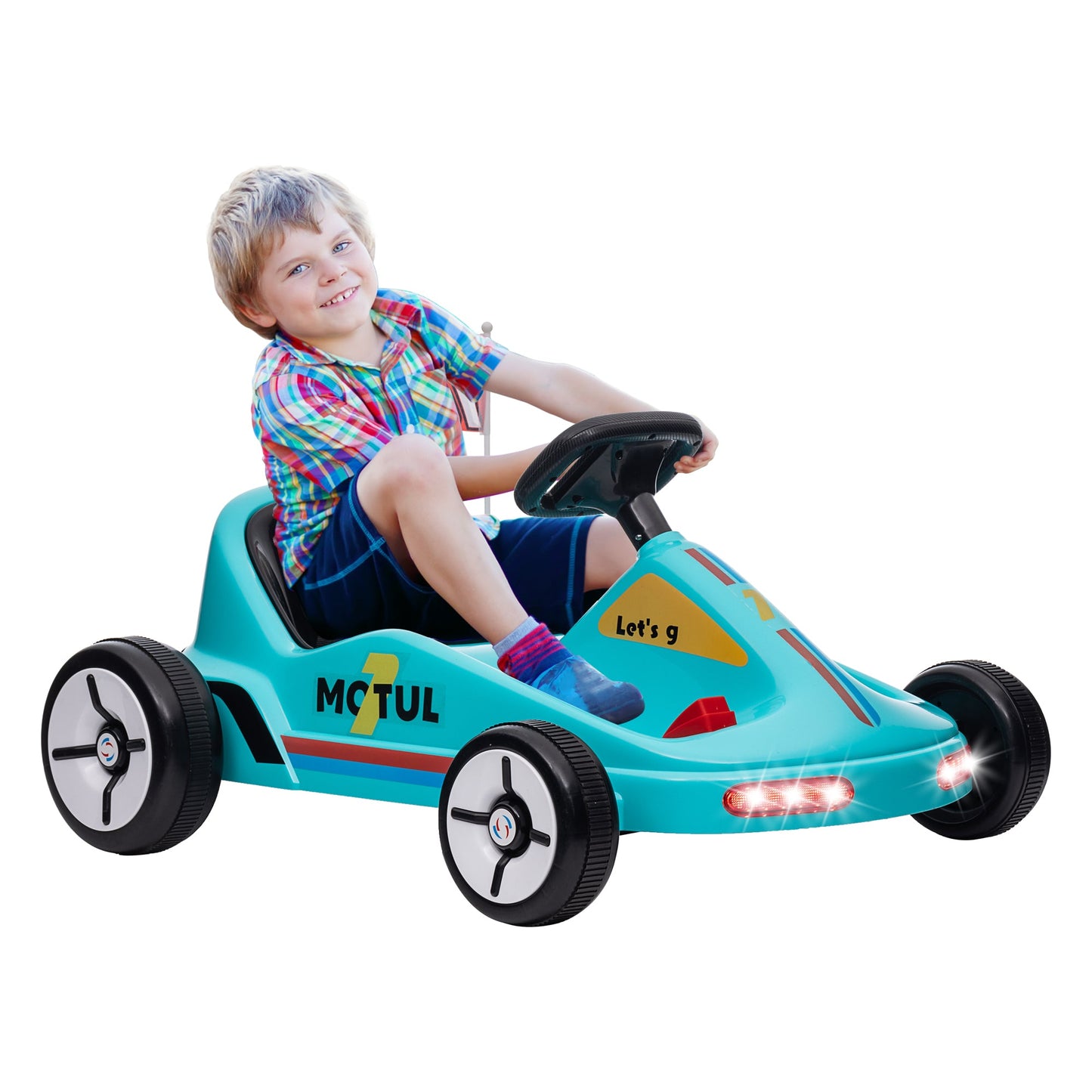 AIYAPLAY Go Kart Racing for Kids 3-5 with Music