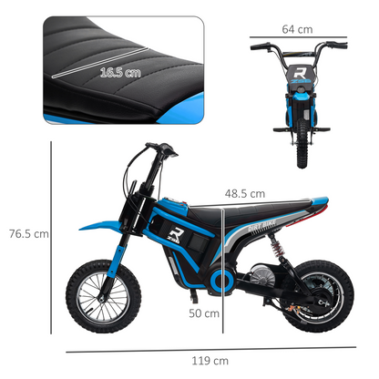 24V Kids Electric Motorbike - Thrilling Ride with Music & Horn!
