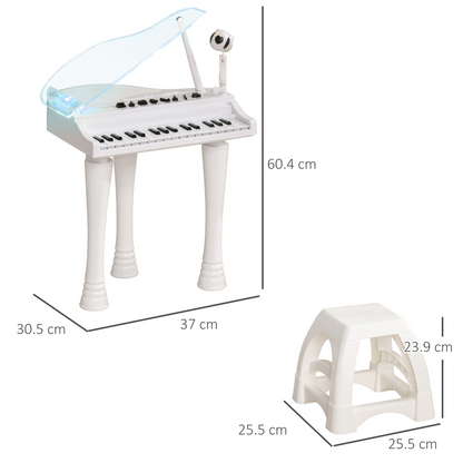 AIYAPLAY 32-Key Kids Piano Keyboard with Microphone