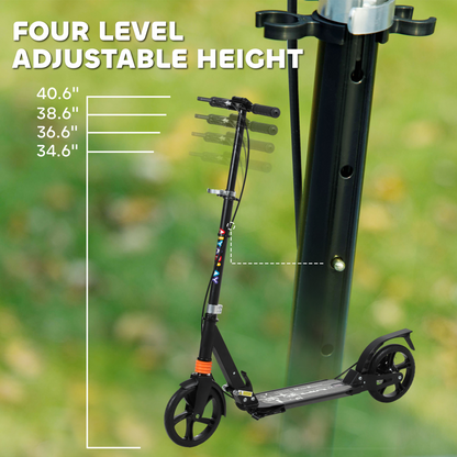 AIYAPLAY Foldable Kids Scooter for Ages 6-12