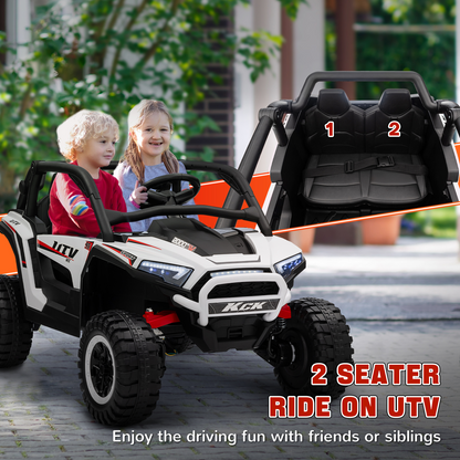 AIYAPLAY 2-Seater 24V Ride-On Truck