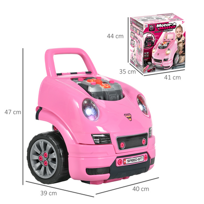 Vibrant Kids Truck Engine Toy Set for Ages 3-5