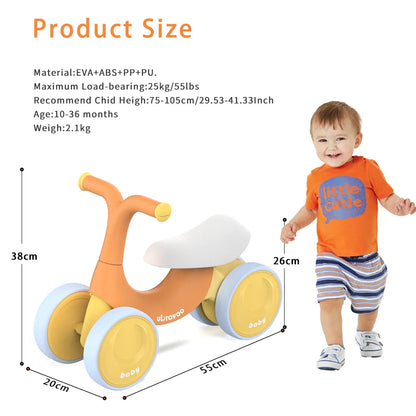 Baby Balance Bike Toys for 10-36 Month Ride on Toy