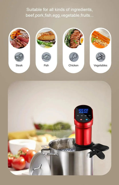 3rd Gen Smart Wifi 1200W Sous Vide Cooker