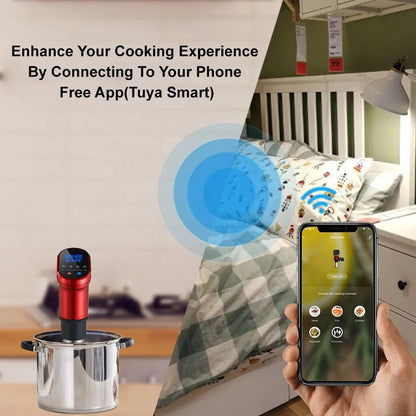 3rd Gen Smart Wifi 1200W Sous Vide Cooker