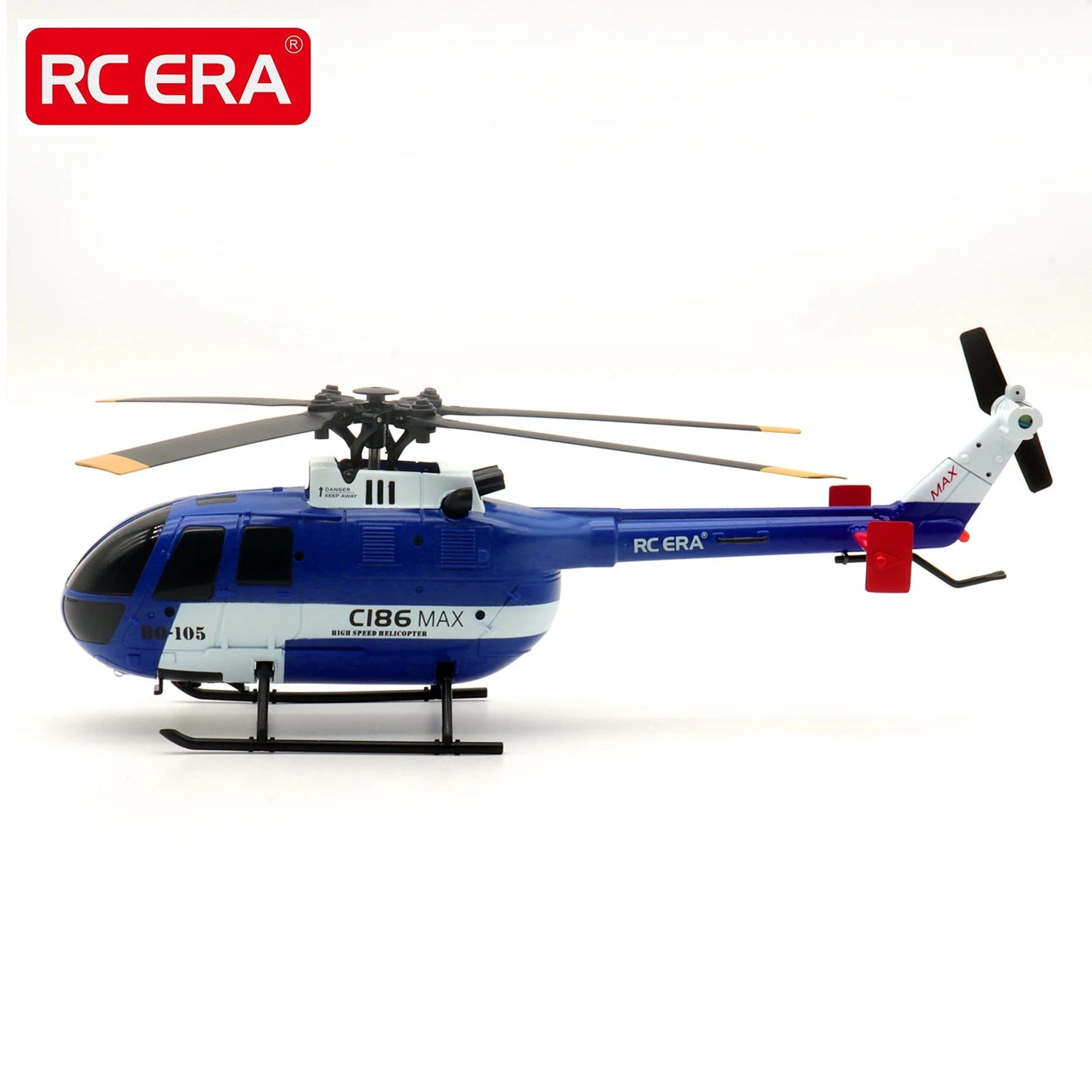 C186 MAX BO105 Gyro-Stabilized 4CH RC Helicopter for Adults - Ultimate Remote Control Experience!