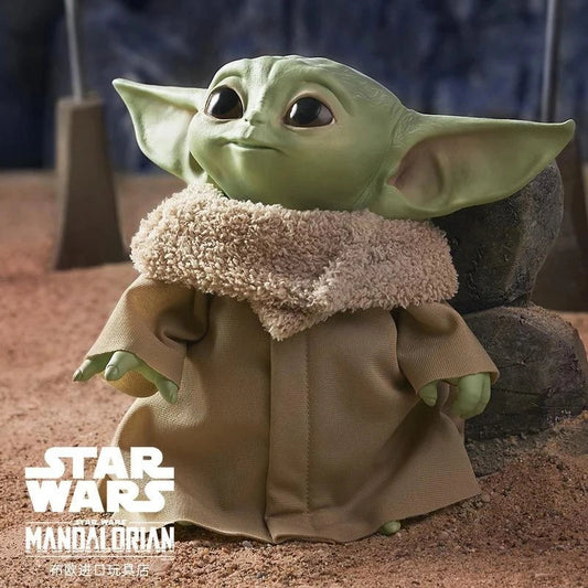 28Cm Baby Yoda Action Figure Toy Model Dolls For Boy Girls Collection Gifts