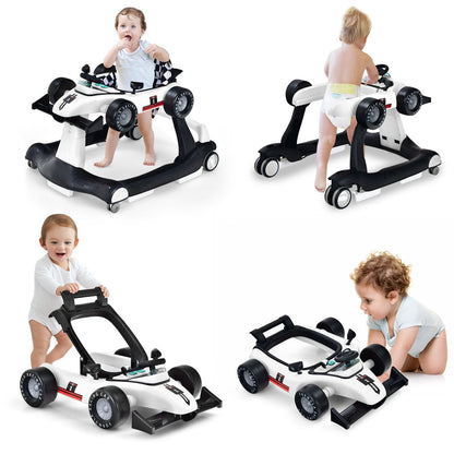 Versatile 4-In-1 Baby Push Walker
