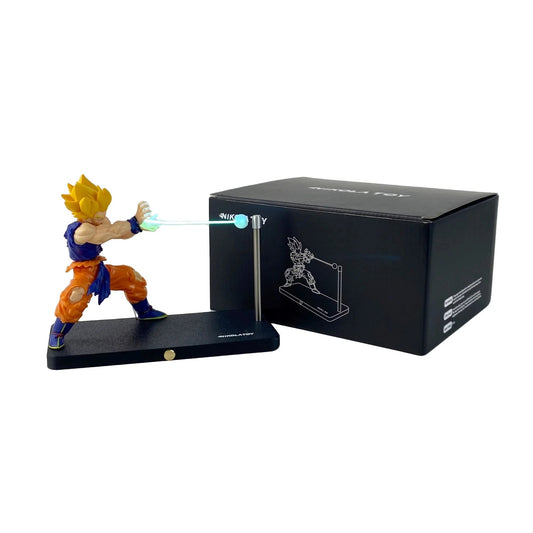 Nikolatoy Dragon Ball Z Kakarotto Son Goku Kamehameha Wave Magnetic Light Lamp