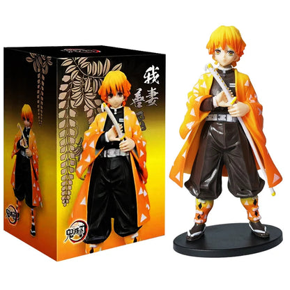 Ultimate Anime Demon Slayer Action Figures Set - Kamado Tanjirou, Nezuko, Zenitsu & Inosuke PVC Collectibles