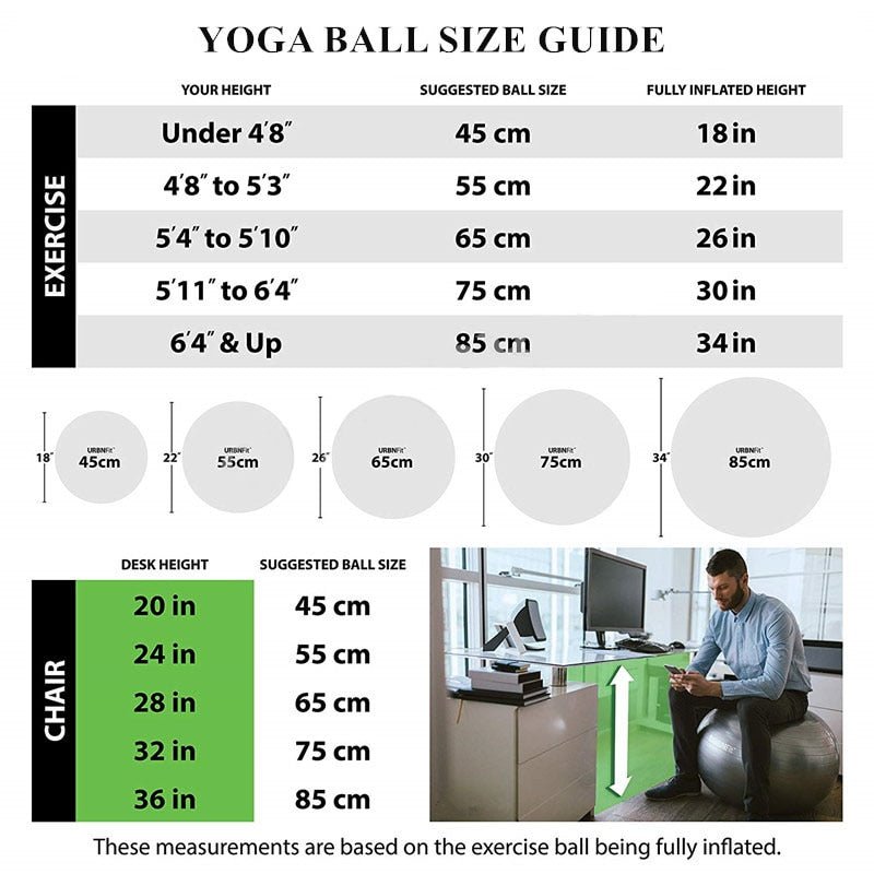 45cm Yoga Exercise Ball