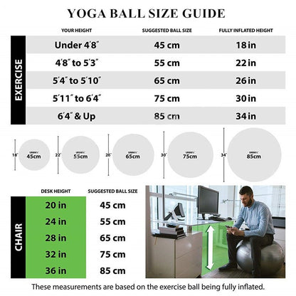 45cm Yoga Exercise Ball