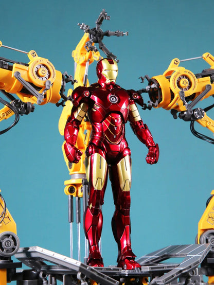 MK4 Iron Man Gantry Original 1/10 Tony Stark Model Action Figure Collectible Toy Gift for Kids