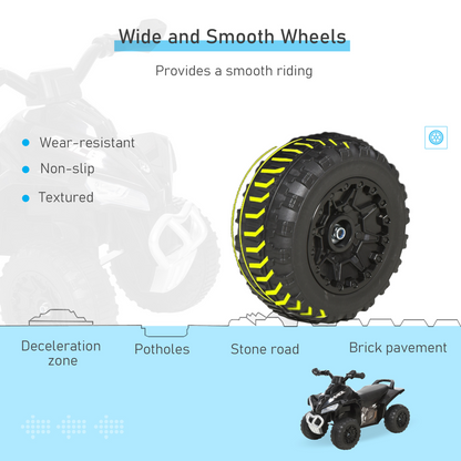 No Power Quad Toddler Ride on Car Foot-to-Floor Sliding