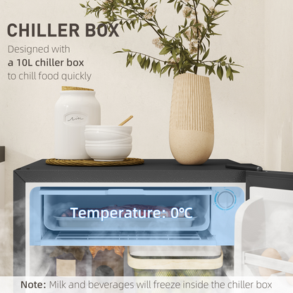 Compact 91L Under-Counter Fridge - Perfect for Small Spaces!