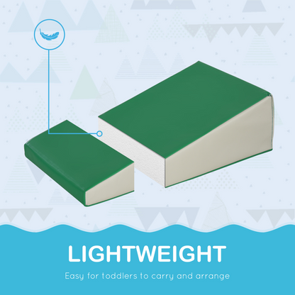 Soft Foam Climb & Crawl Playset for Toddlers