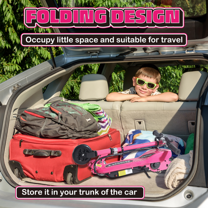 Folding Kids Electric Scooter for 7-14