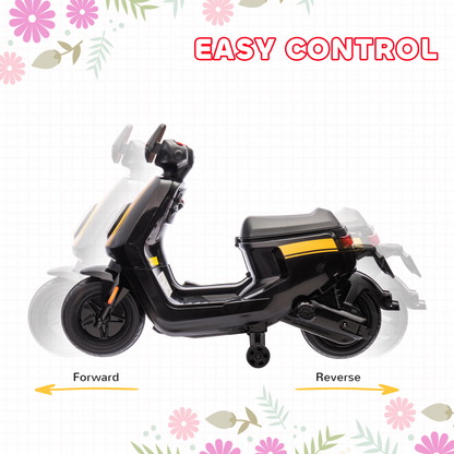 AIYAPLAY 6V Kids Electric Motorbike with Lights