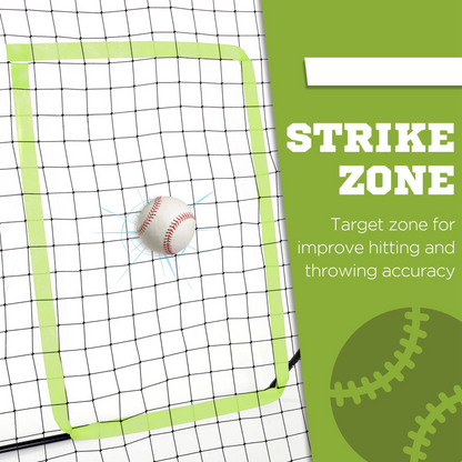 All-Sport Rebounder Net: Training for Teens & Adults (Baseball/Softball)
