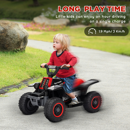 AIYAPLAY 6V Kids Electric Quad Bike