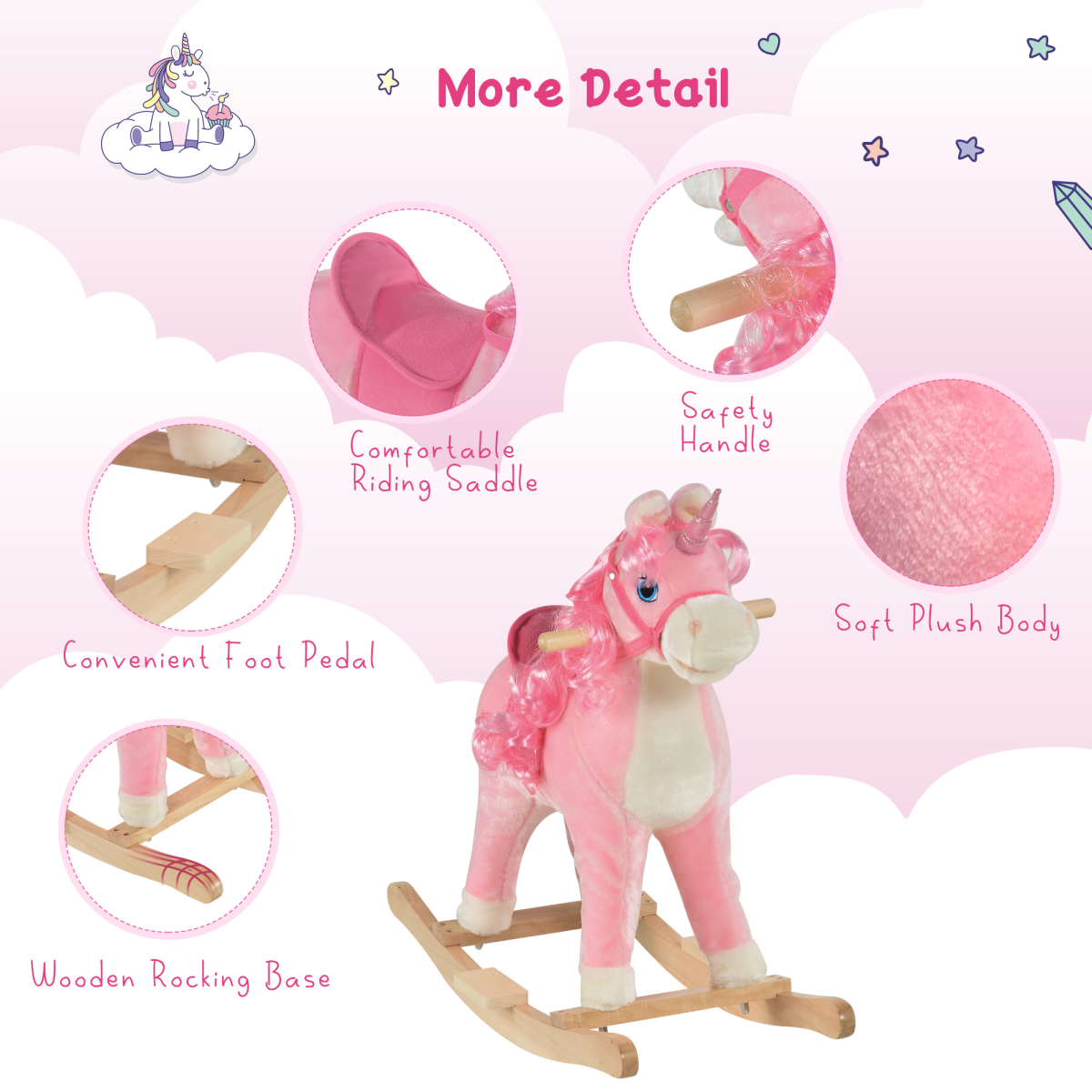 Enchanting Rocking Unicorn Ride-On for Kids