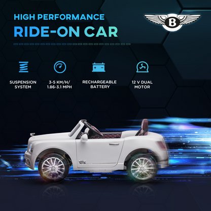 Luxury Bentley Mulsanne Electric Ride-On Car for Kids