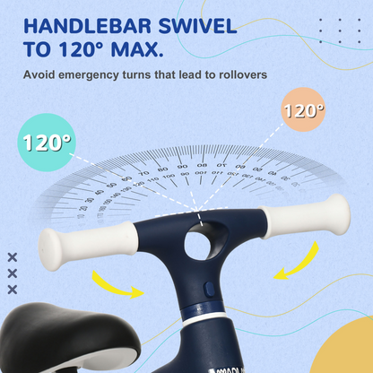 AIYAPLAY Adjustable Baby Balance Bike