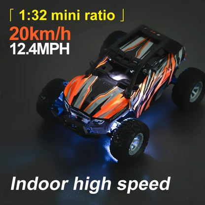 High-Speed 1:32 Remote Control Car - 20 Km/H All-Terrain Electric Toy with 2.4GHz Technology