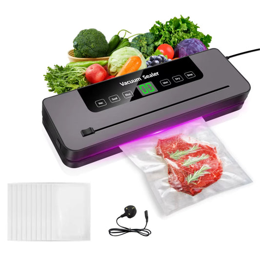5-In-1 Multi-Functional Food Vacuum Sealer with 10 Sealer Bags