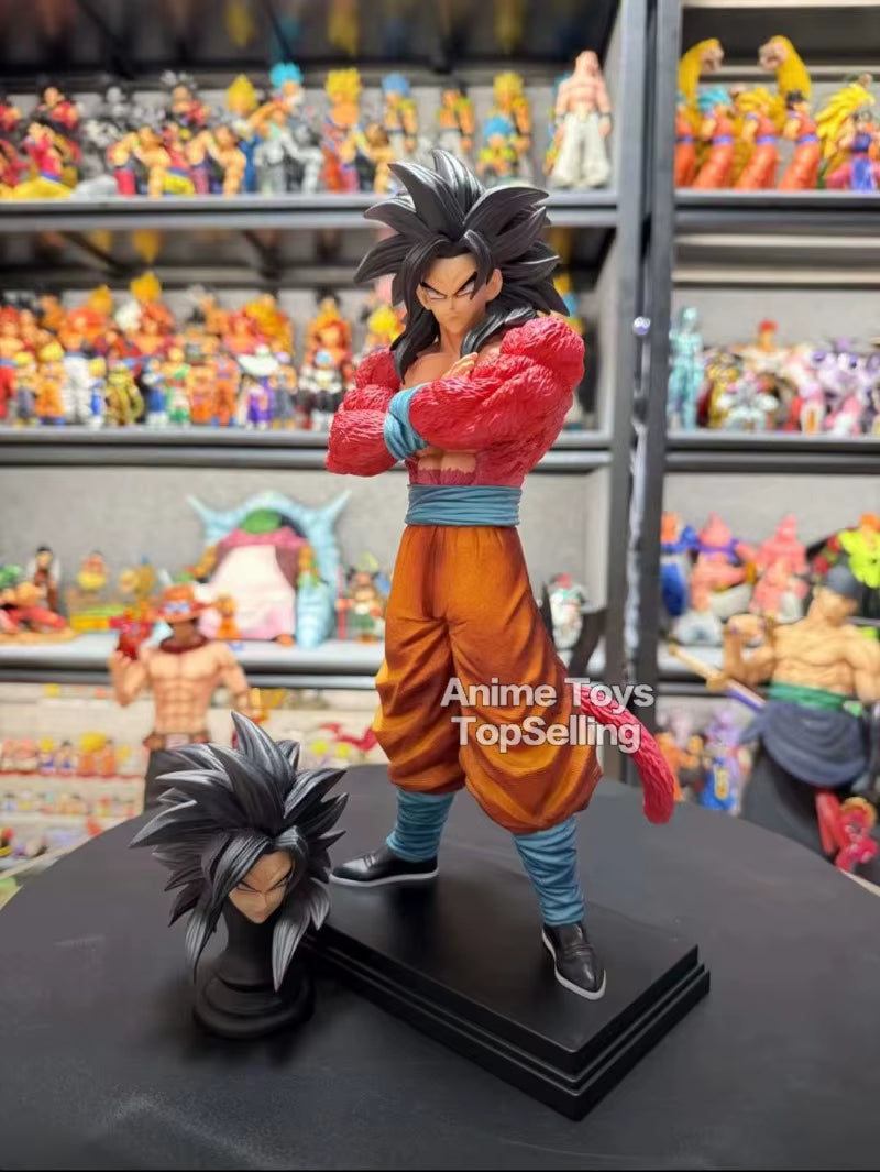 Super Saiyan 4 Son Goku PVC Figure - Ultimate Dragon Ball Collectible Statue for Fans and Gifts