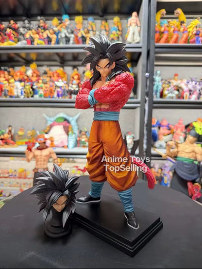 Super Saiyan 4 Son Goku PVC Figure - Ultimate Dragon Ball Collectible Statue for Fans and Gifts