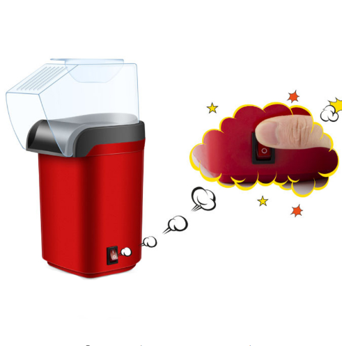 PopCorn Machine Electric hot air type household popcorn machine