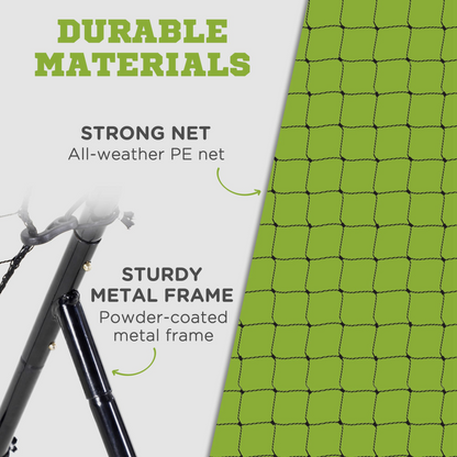 All-Sport Rebounder Net: Training for Teens & Adults (Baseball/Softball)