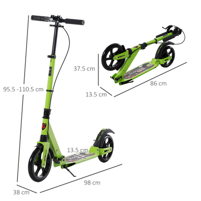 Adjustable Kick Scooter for Teens & Adults