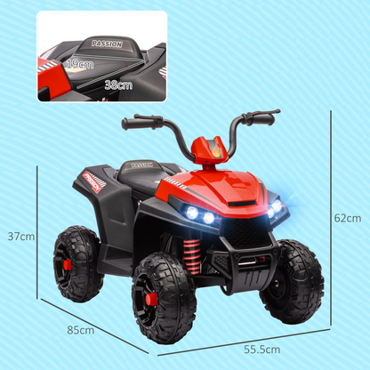AIYAPLAY 12V Kids Electric Quad Bike